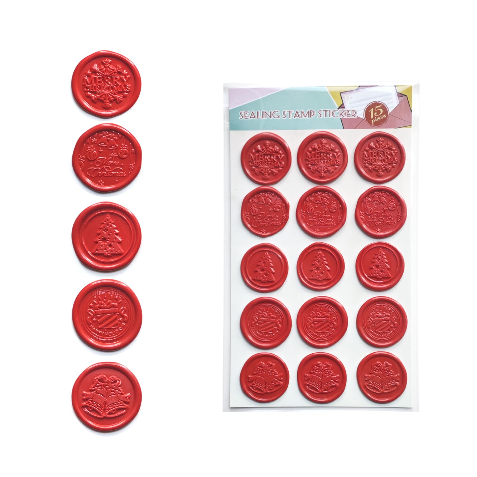 シーリングワックス ୨୧ 封蝋ステッカー 手紙 封筒 10枚 349